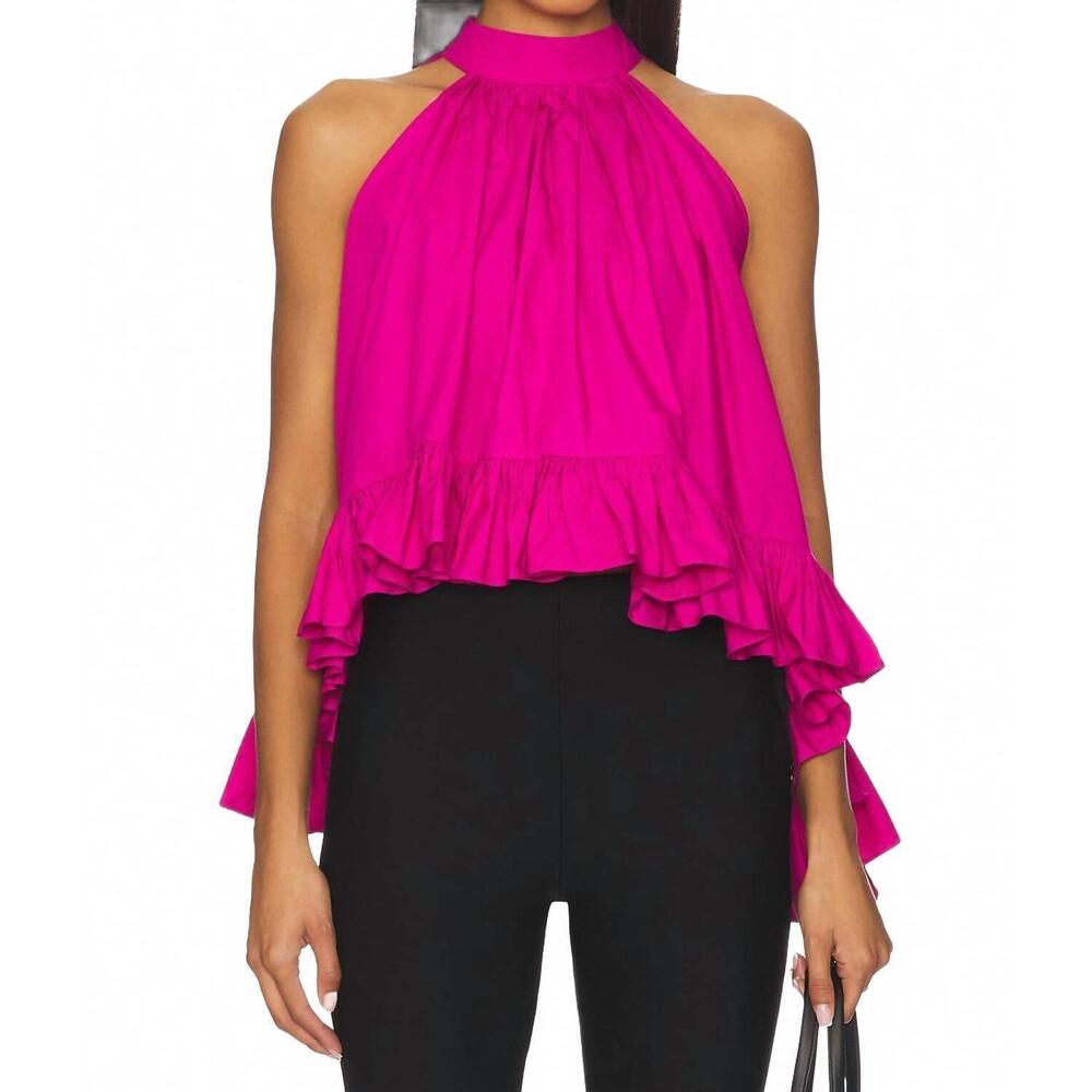 NEW AZEEZA plath top in magenta